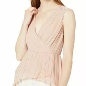 Elegant Pink Sleeveless Top